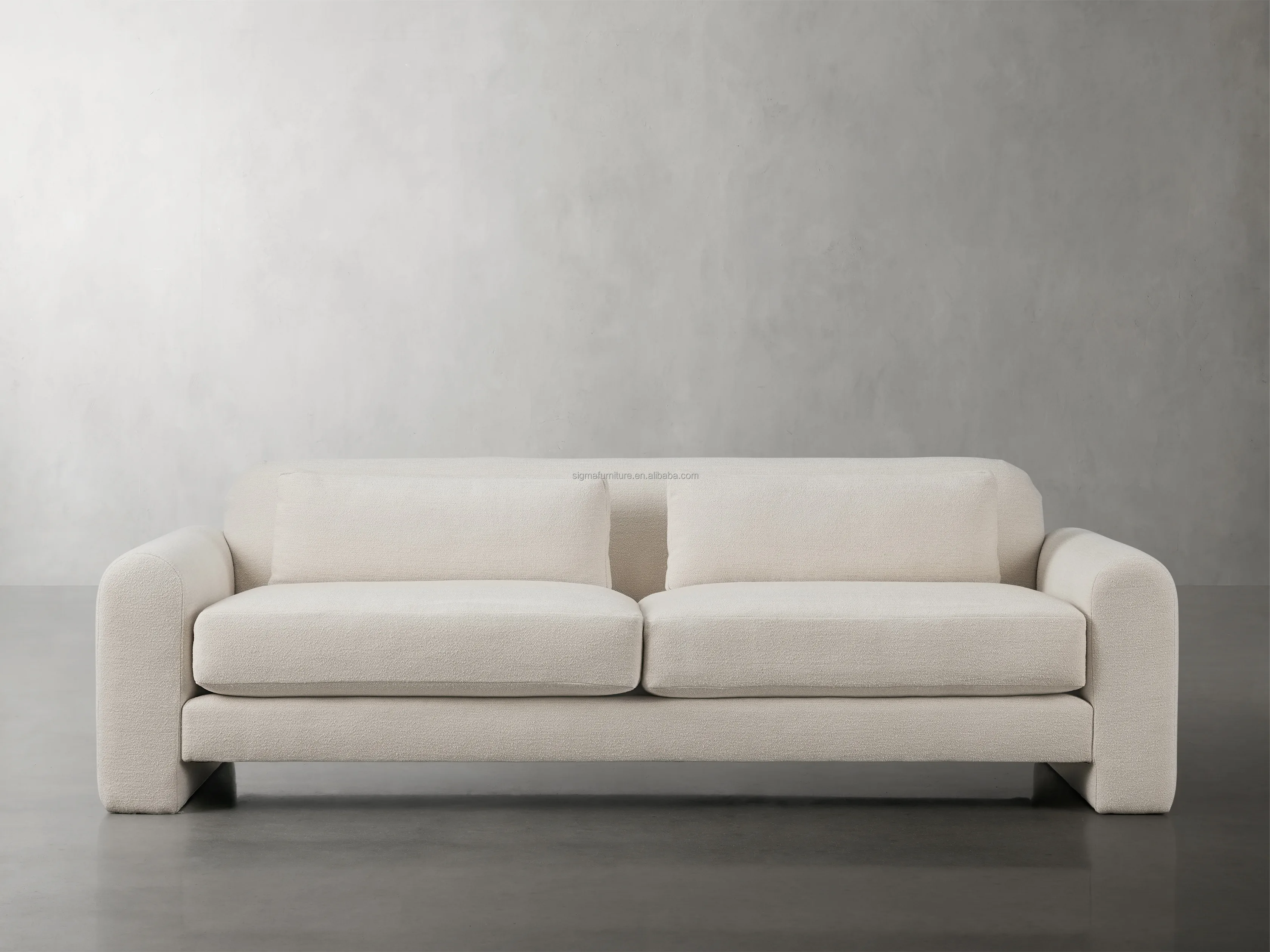 Best Quality Modern Elegance Luxury Customize Curved Rectangle Couch ...