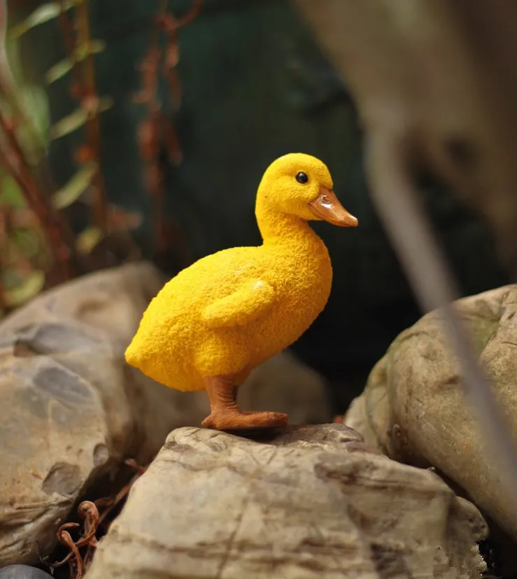 Lot De 50 Mini Canards Lumineux En Résine – 9 Couleurs – Décoration Jardin, Maison De Poupée – Dès 3 Ans