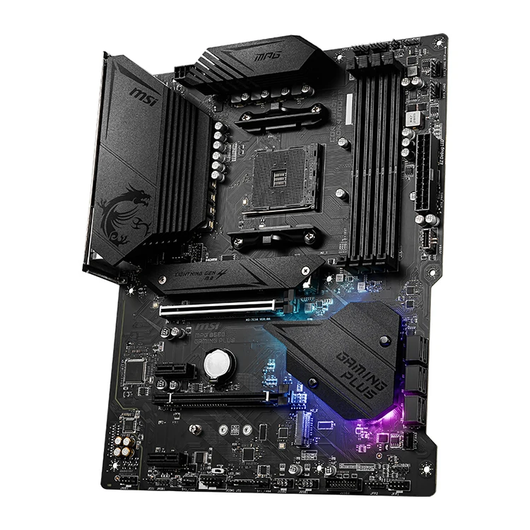 Ryzen5 5500 cpuとMSI MPG B550 GAMING PLUS MSI MPG B550 Gaming Plus with AMD Ryzen 5600X & 5800X