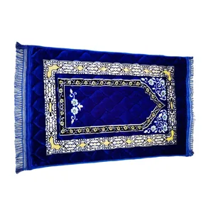 High Quality Printed Prayer Blankets Muslim Mosques Pilgrimage Mats Rashel Carpets Supply Prayer Blankets
