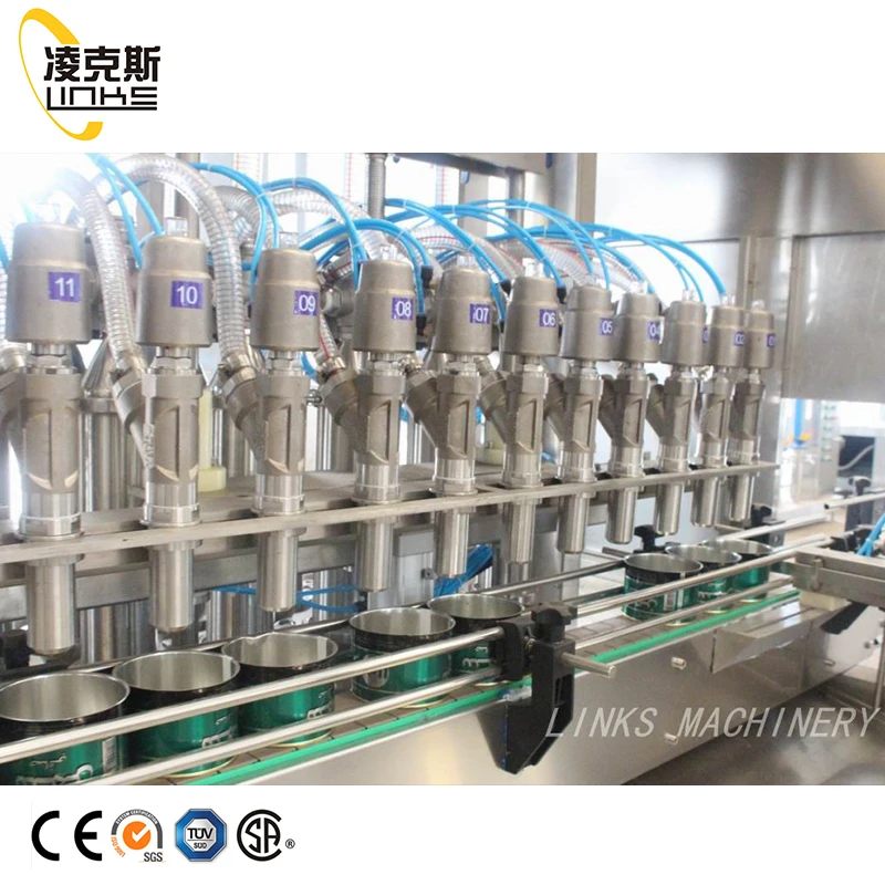 Automatic Bottle Oil Filling Machine for Edible Cooking Vegetable Oil Lubricant Essential Oil Machine