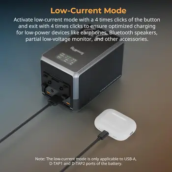 SMALLRIG X Caleb Pike V Mount Battery VB212, 212Wh / 14400mAh V-Mount Battery for Camera, Camcorder, Video Light. detail image