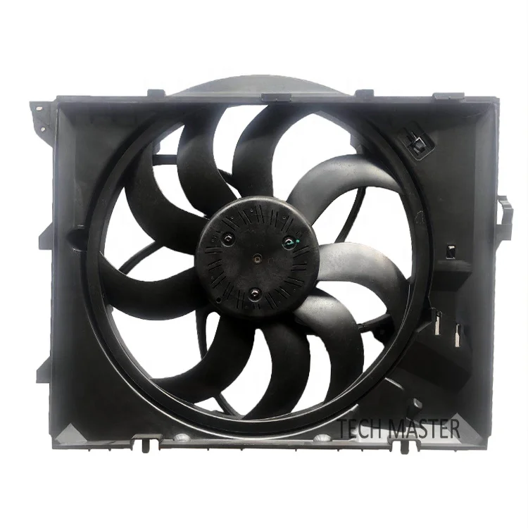 Genuine OEM Engine Cooling Fan Assembly BM-W E90 E91 600W 17427547305 17427522055 Radiator Fan Control Module