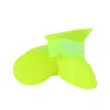 Silicone rain boots yellow