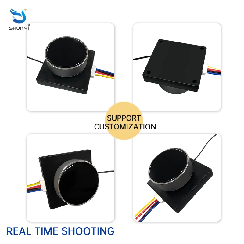 SHUNYI 12V  Led Light Mirror Touch 5a 60w Rotating Knob Screen Sensor Switch for Bathroom