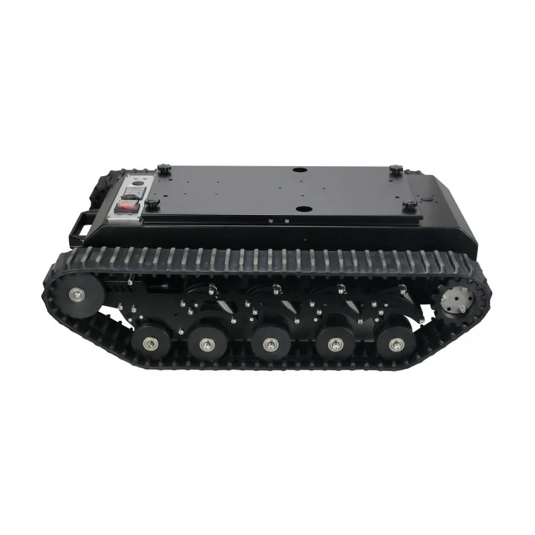 TR500 ロボットタンクシャーシ 50kg 最大荷重 24V すべての地形用