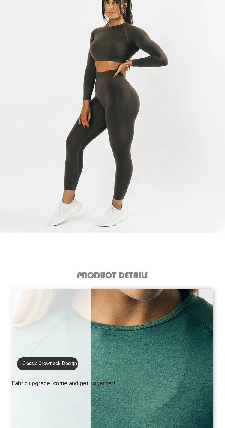 Custom Wholesale Fitness Wear New Yoga Clothes Women Quick Drying High End Sports Gym Workout