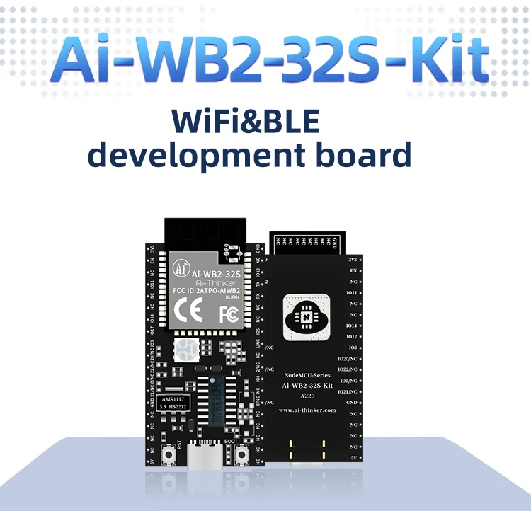 Ai-thinker New Ai-wb2-32s-kit Base On Bl602 Chip Wifi+ Bluetooth 5.0 ...