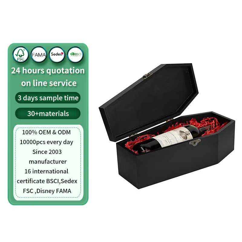 Gioielli Decorativi Vintage Petto Regalo Scatola Di Legno Vino Custodia - Foto 7