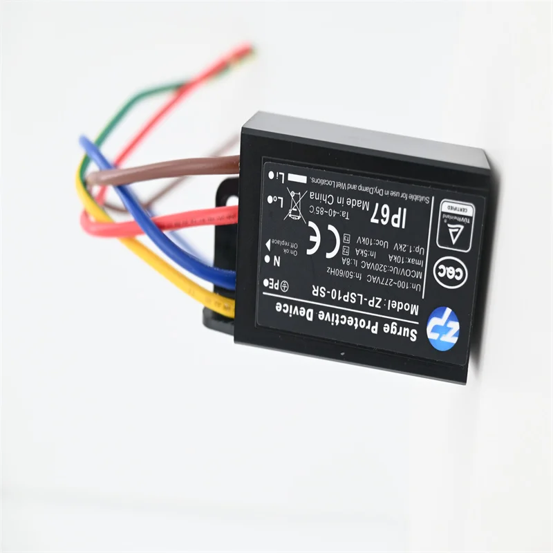 10Ka 10Kv Voltage Protector Ac Parallel 277Vac Surge Protector Ac for Commercial Light