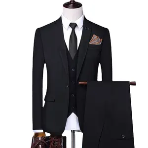 Suit Men's Wholesale Business Professional Formal Dress Work Bridegroom Banquet Wedding Dress Best Man's Suit Sets