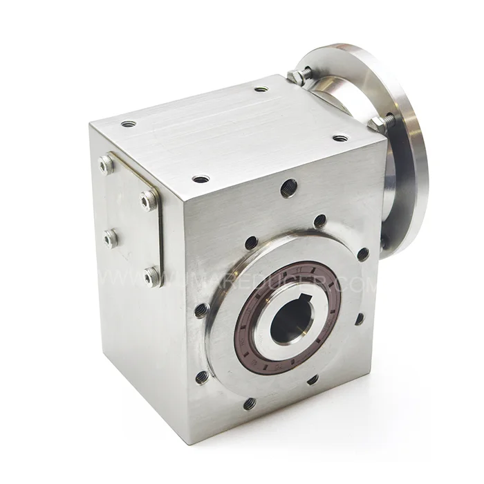 Gearbox Fast Rpm Mounted 200 to 1 Reduction Manufacturer Crane Gearbox with Electric Motor