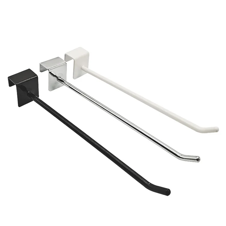 Полки для супермаркетов с квадратными трубчатыми крючками металлическая проволочная стойка витрины персонализированные размеры полки