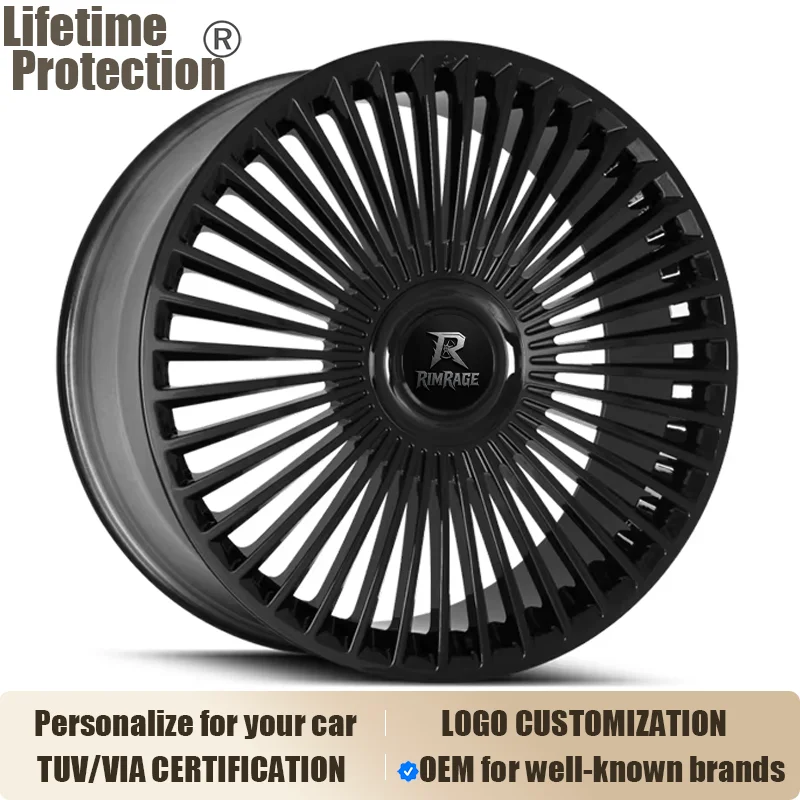 Custom Trimestre-M Forged Wheels 17-26 Inch Custom Alloy Luxury Deep Concave Rims Performance Style