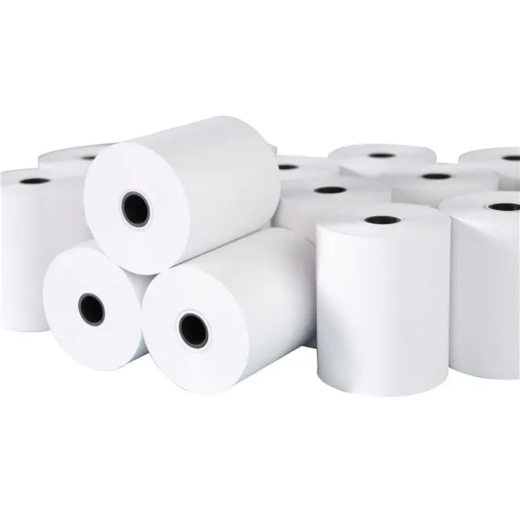 57x40 mm Thermal Paper Till Rolls High Quality 80*80 Professional Manufacturer Thermal Pos Paper Roll Delivery Fast
