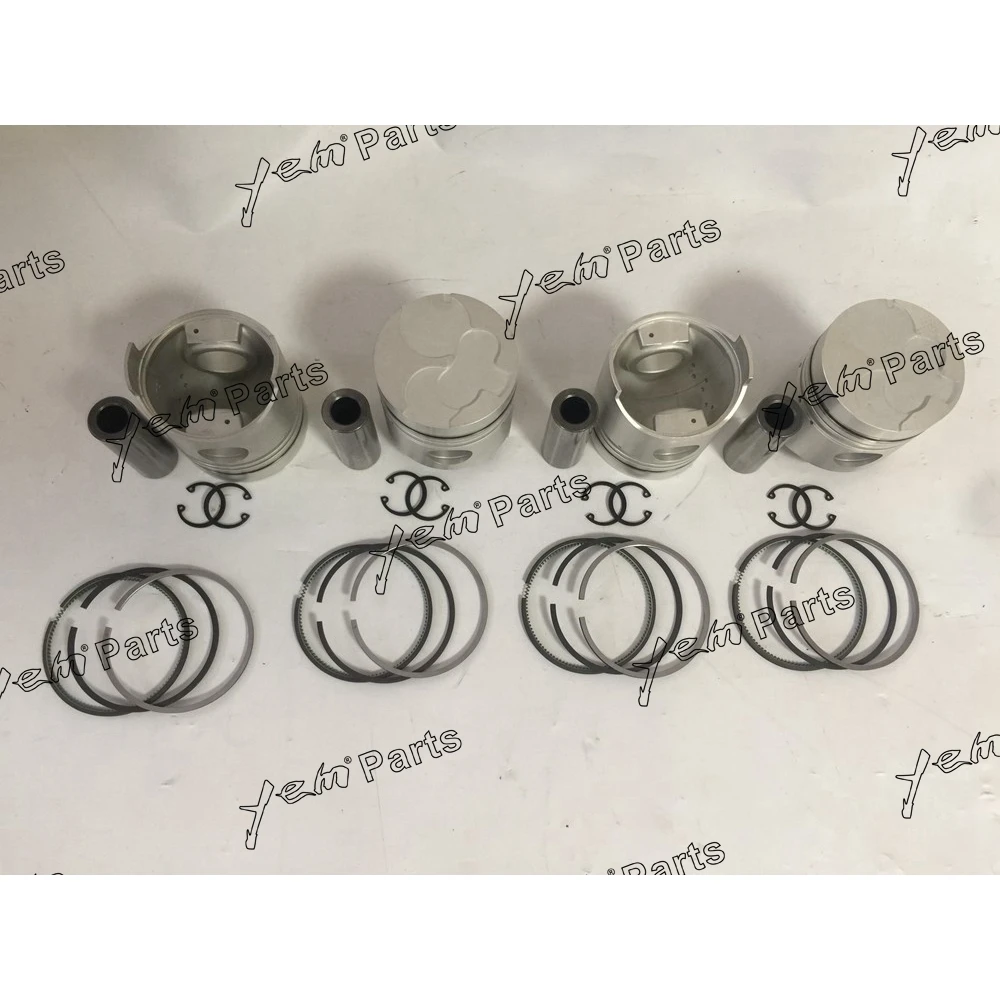 Machinery 4BA1 Piston With Pin for Isuzu Industrial Engine Parts