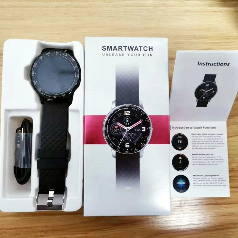 
Спортивные Смарт-часы H30 с пульсометром и функцией вызова с 4 вида цветов на android IOS 