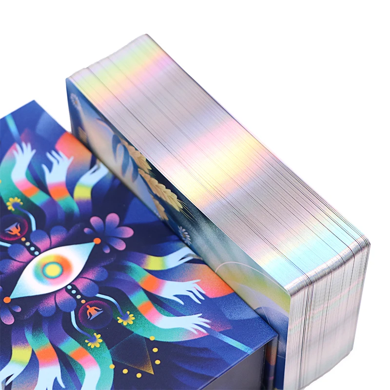sports card binder nearby Midnight Sky indie tarot deck: special edition holographic tarot cards –  MoonHaus Studio main image 0