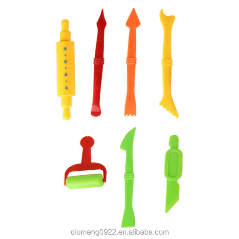 Plasticine Tool Kit Slime, Playdough Plasticine Tool