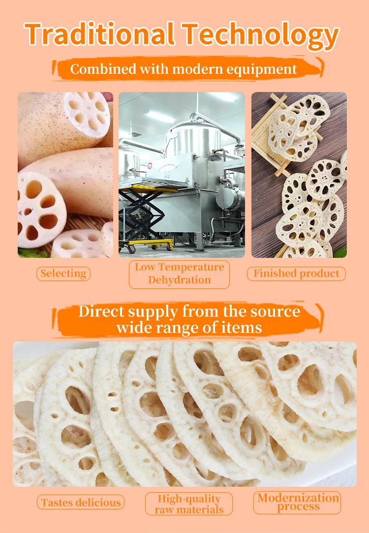Vacuum Fried Lotus Root Chips - Bulk Wholesale from China Factory H77c7138076db46c1a037ff407fbe17bcg