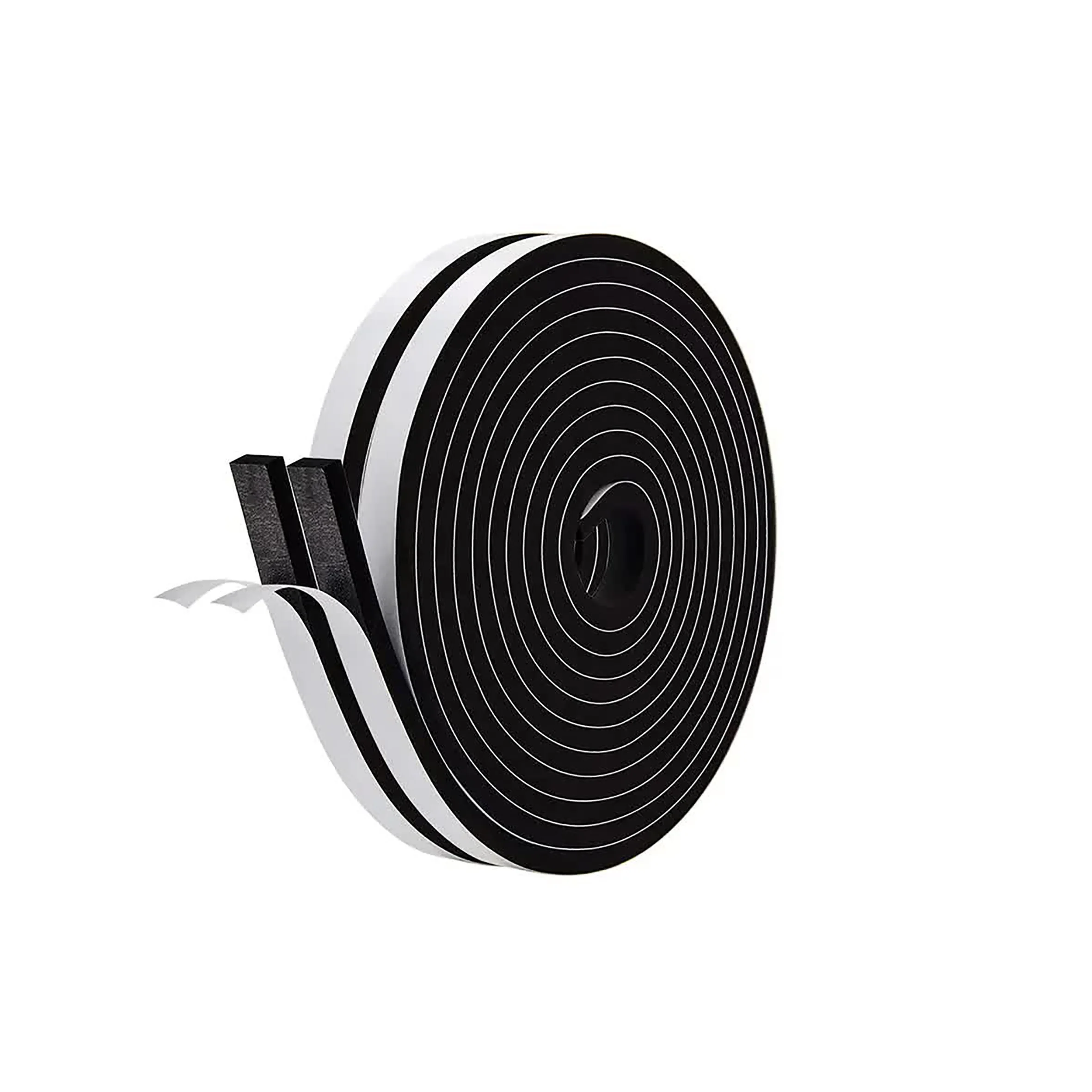 Closed Open Cell Pvc Pu Neoprene Sbr Epdm Foam Rubber Seal Strip Adhesive Backed