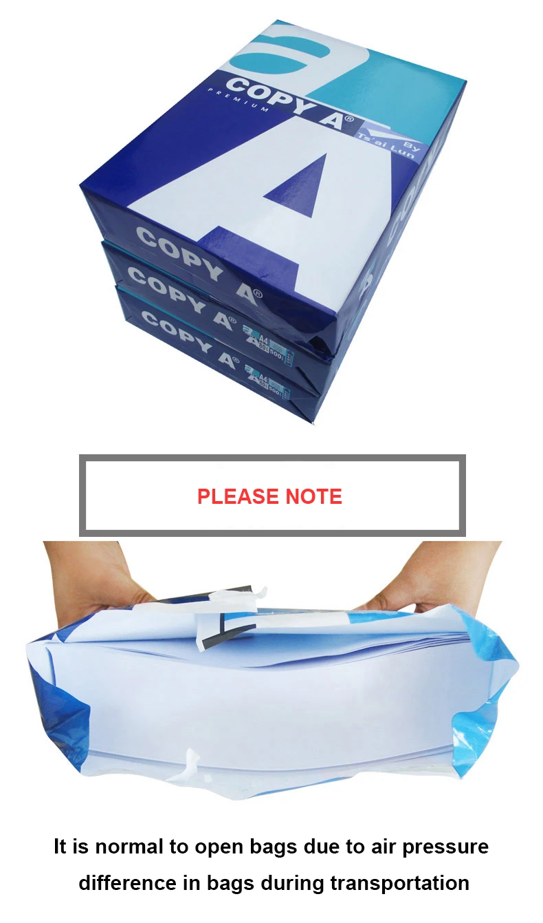 Wholesale Double A A4 Size Copy Paper 80 Gsm One A4 Copy Paper / Double