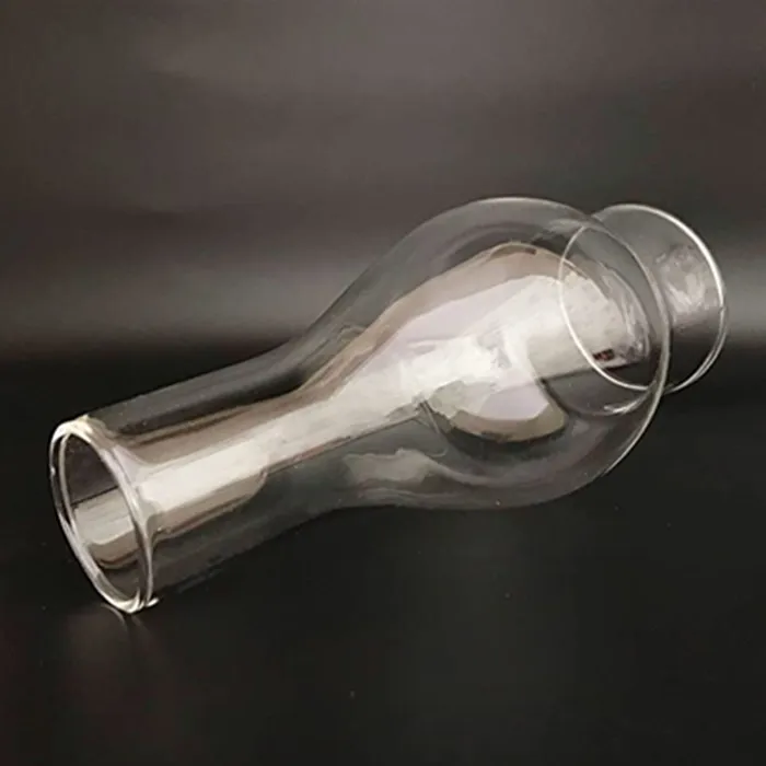 Cheminée En Verre Transparent Pour Lampe à Huile - Hauteur 24,5 Cm, Base De 5 Cm, Remplacement Universel - 6