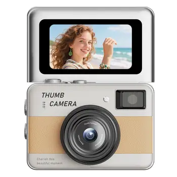 Y11 CCD Digital High-Definition Camera-Flip Screen Photo & Video Camera with Filter-Student Model Mini Camera detail image