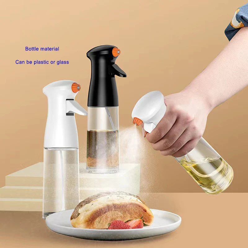 Factory wholesale 200ml 300ml 500ml press type olive oil sprayer special oil bottle for barbecue cooking