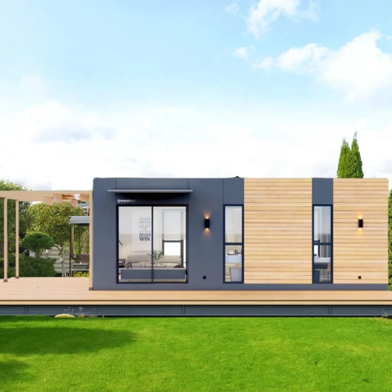 LWDZ01 Steel Structured Aluminum Houses, Prefabricated Modular High-end ...