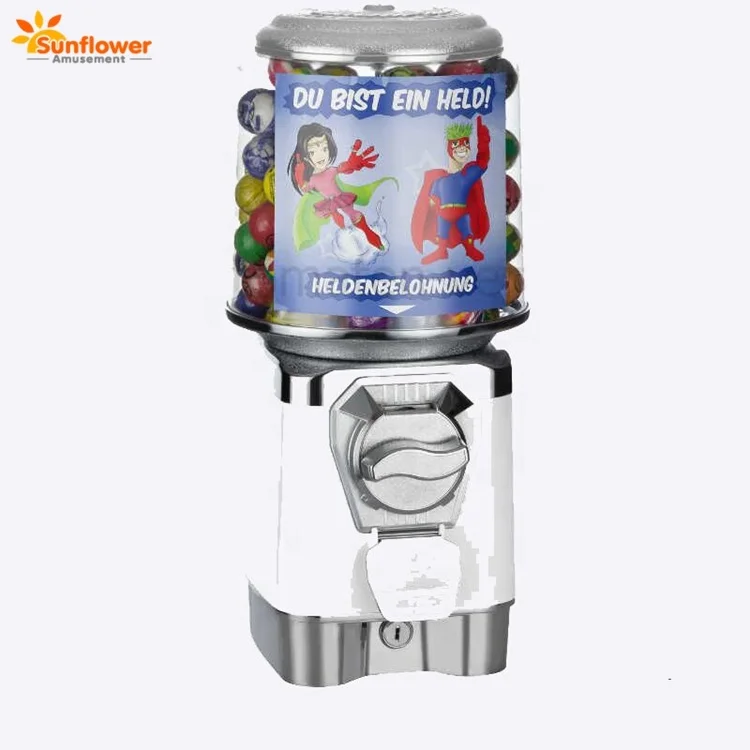 Торговый автомат для продажи конфет gumball