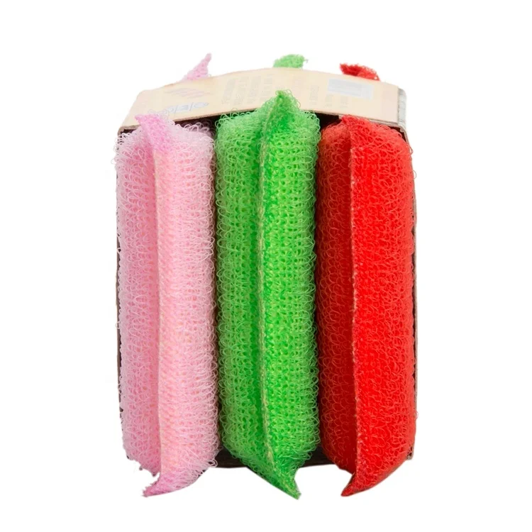 Earth Brand Custom Print Packing Kitchen Cleaning Dishwashing Colorful Microfiber Sponge