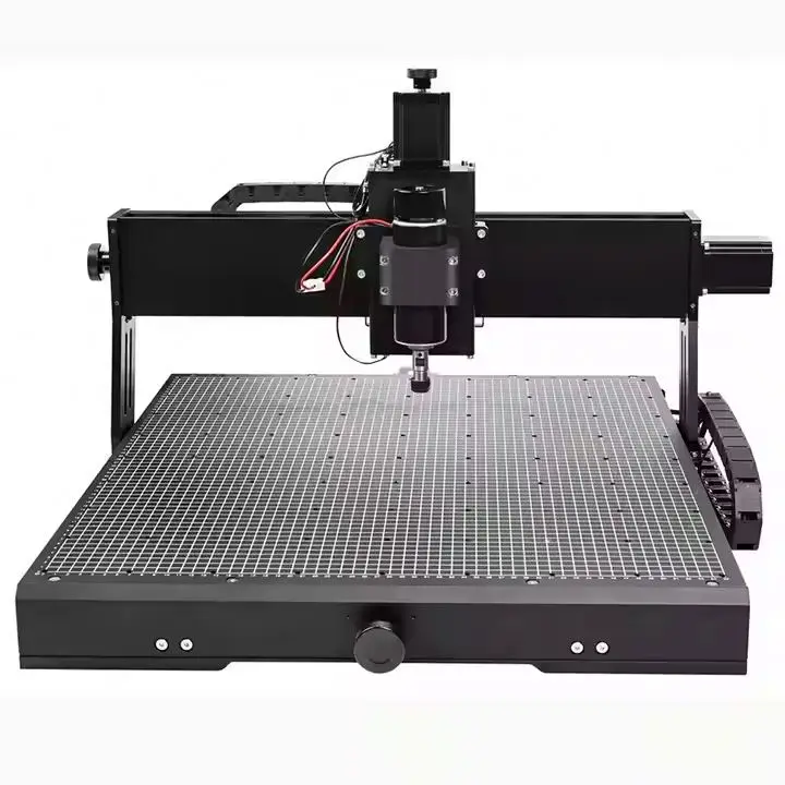 TEBAK Latest Upgrade GRBL Control 3 Axis CNC 4540Plus Wood Router CNC Milling Machine Cutting Machine for Metal Aluminum Copper