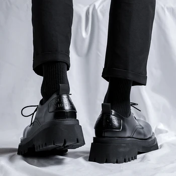 Men Oxford Leather Shoes - Durable, Stylish, & Comfortable display picture 3