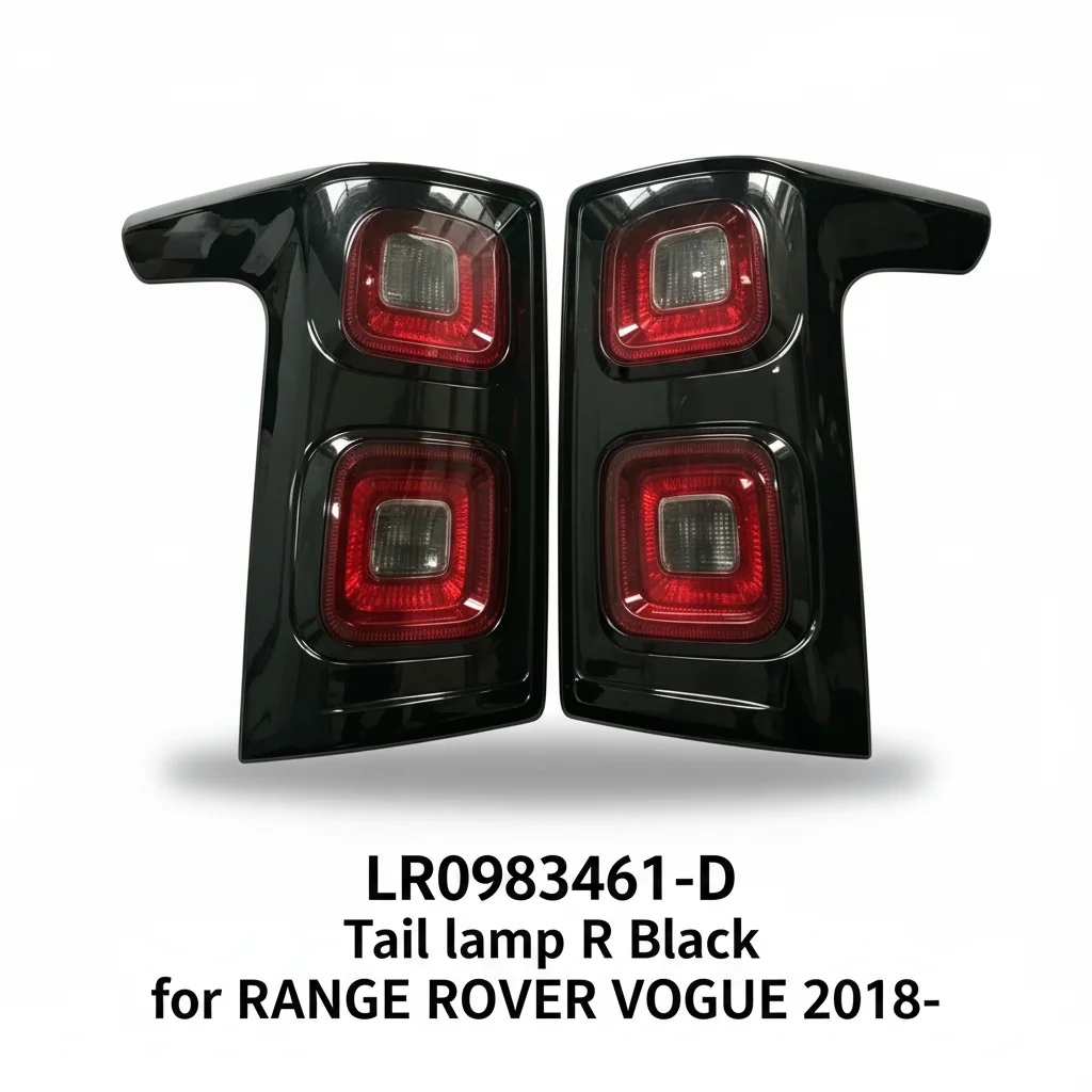 LR0983461-D Easy Installation Left/Right Side Available Tail Lamp R Black for LAND ROVER RANGE ROVER VOGUE 2018-