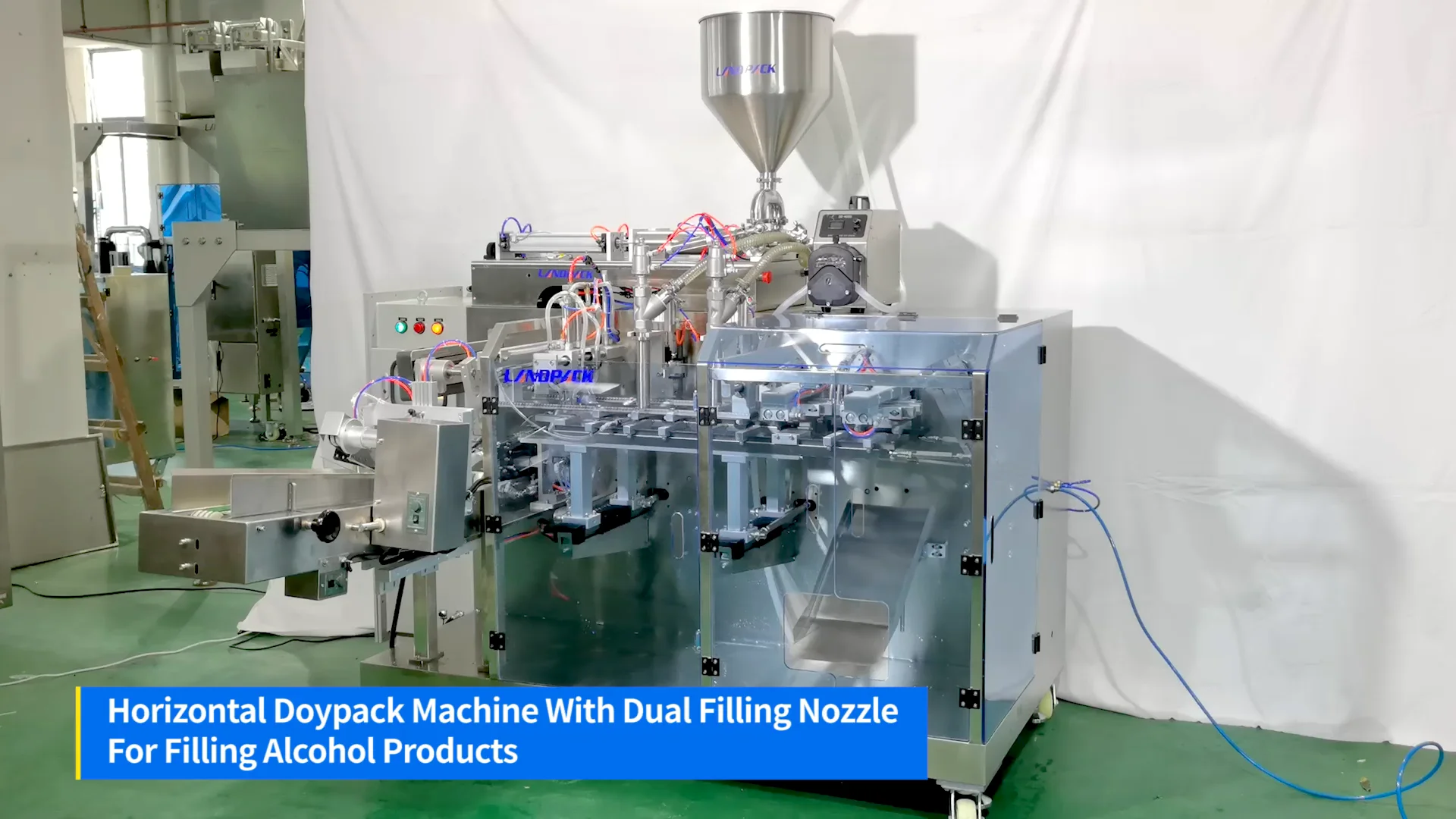 Landpack Ldsp210l Infusion Hummus Fresh Milk Pouch Bag Filling