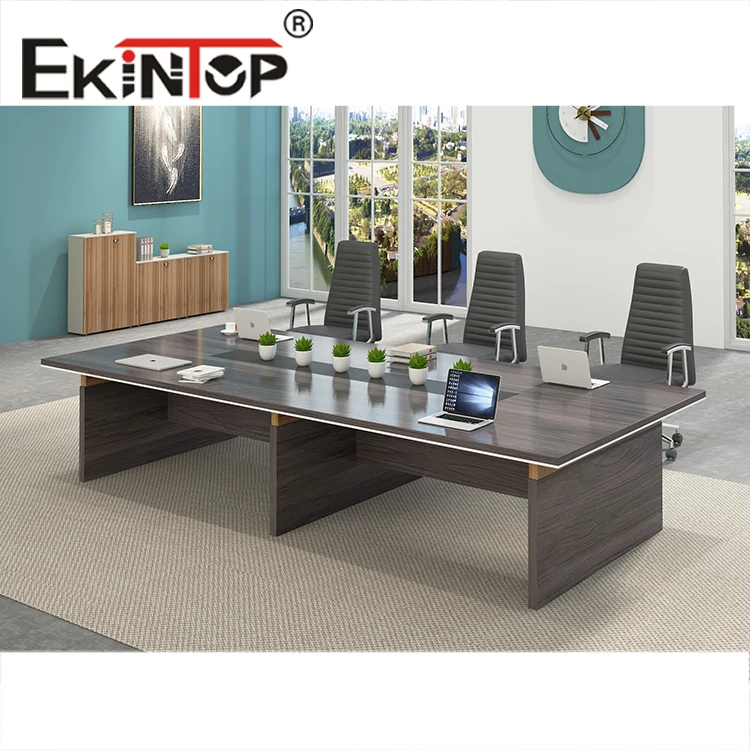 Ekintop Modern Meeting Table Conference Table Room Furniture Office Conference Tables for Office Furniture