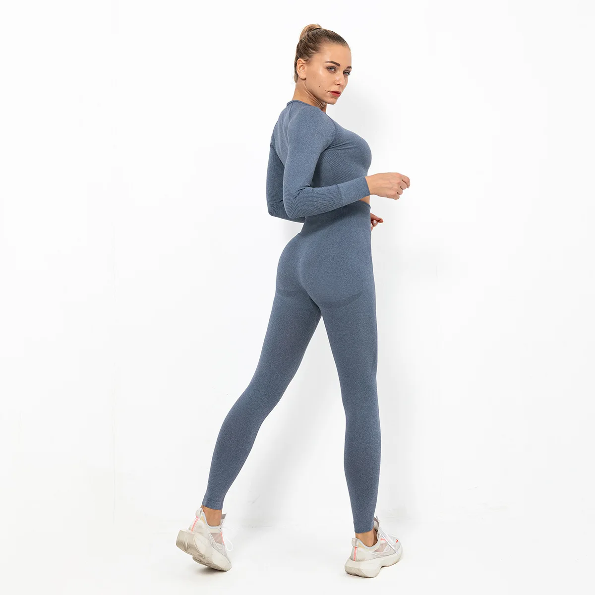 Wholesale OEM long sleeve bubble workout jumpsuit women sexy tight yoga  jumpsuits for women From malibabacom