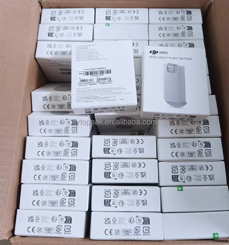 Batería De Repuesto Para DJI Neo De 1435 MAh 7.3V – 2 Unidades, Alta Capacidad Con Autoprotección, Hasta 16 Minutos De Vuelo, Compatible Con Cargador Original, Seguridad FCC Y CE