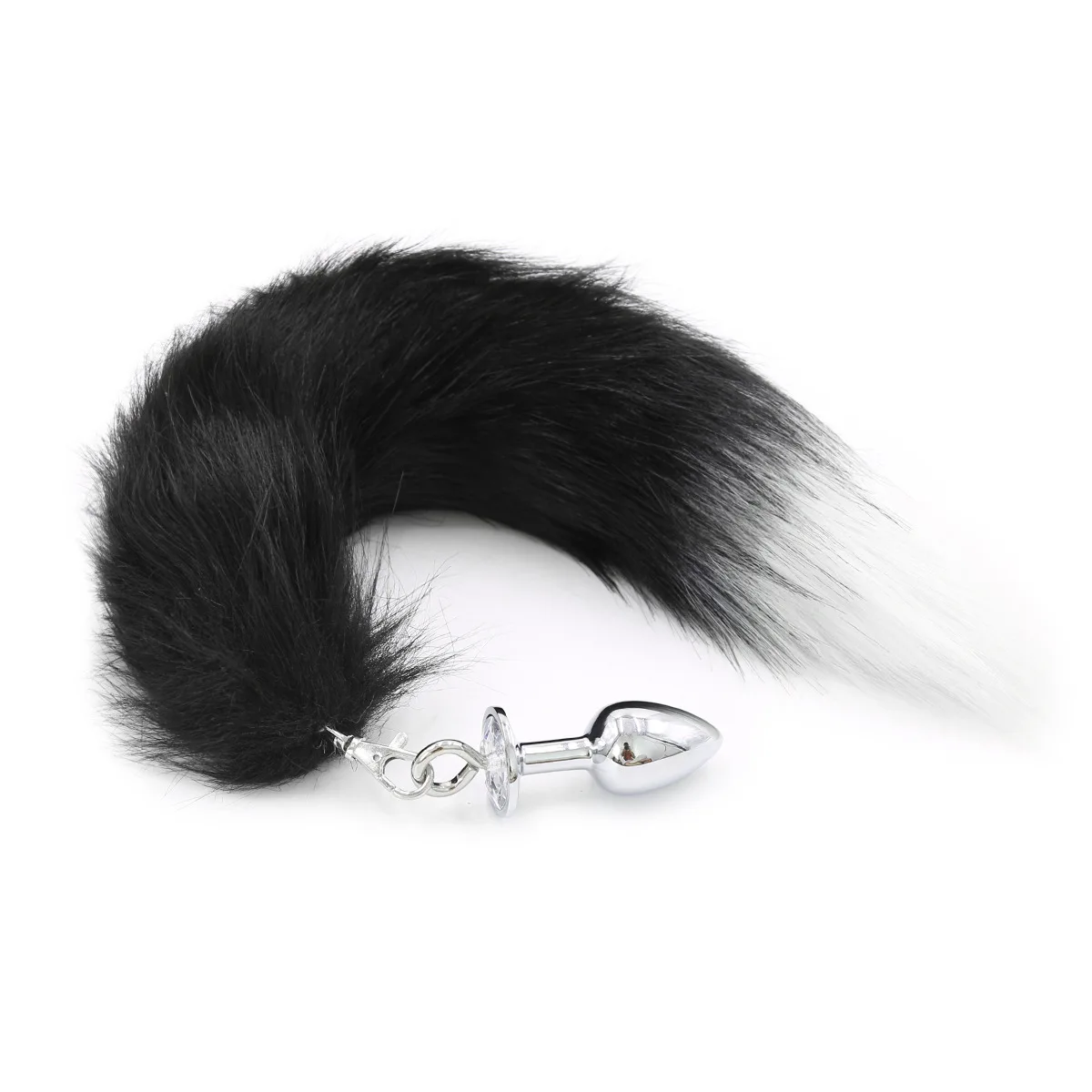 Rainbow Tail - Multi-Colored Anal Plug With Soft Cat Tail Plug Anal Extreme