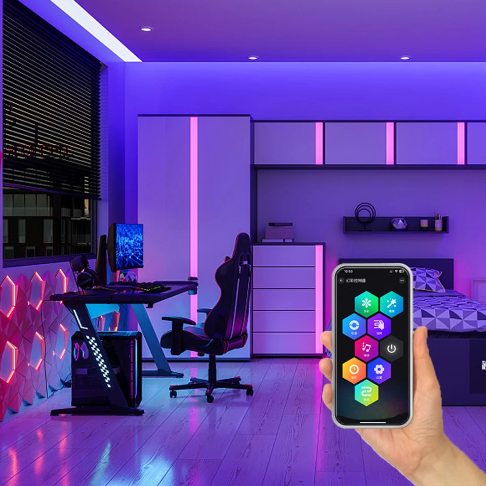 UFO LED BT Mesh Controller RGB / RGBW DC12-24V 16A Max 192W 4A/CH Hao Deng APP Mobile Control Support Group Timing Music Model