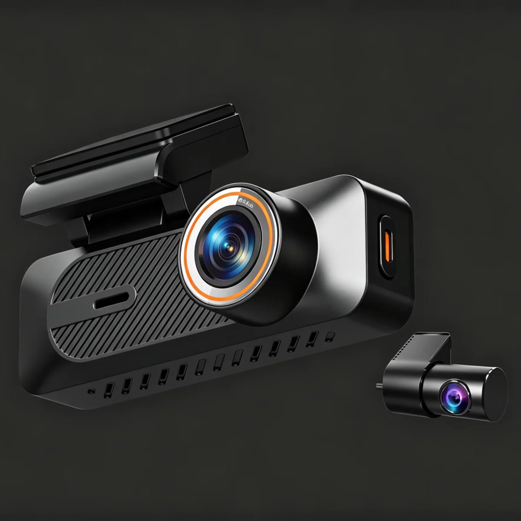 4K+1K Night Vision Car Black Box 2K+1080P Front and Rear Dual Lens WIFI GPS WDR Dash Camera for Dealer