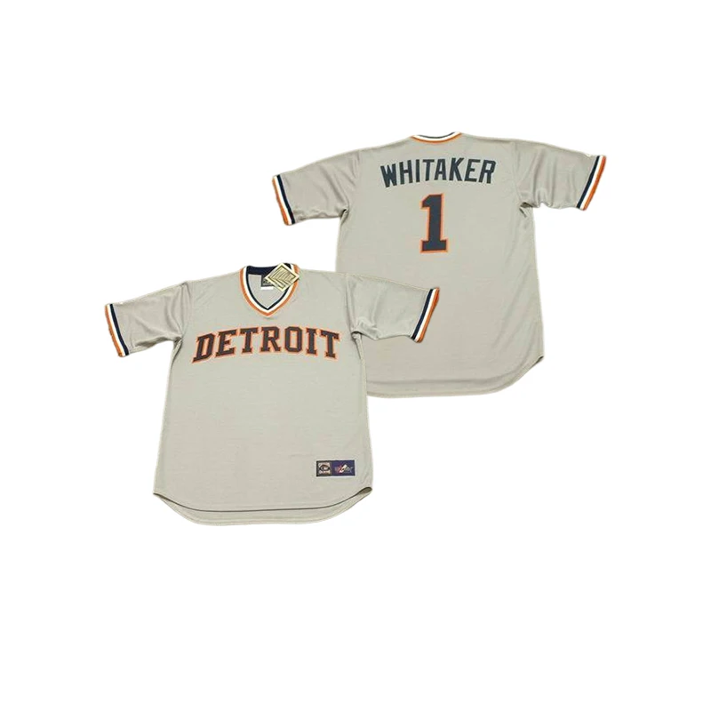 Alan Trammell Jersey - Detroit Tigers 1984 Throwback Home Cooperstown MLB  Baseball Jersey