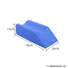Almohadilla para extremidades inferiores en forma de U, 70*20*15, azul.