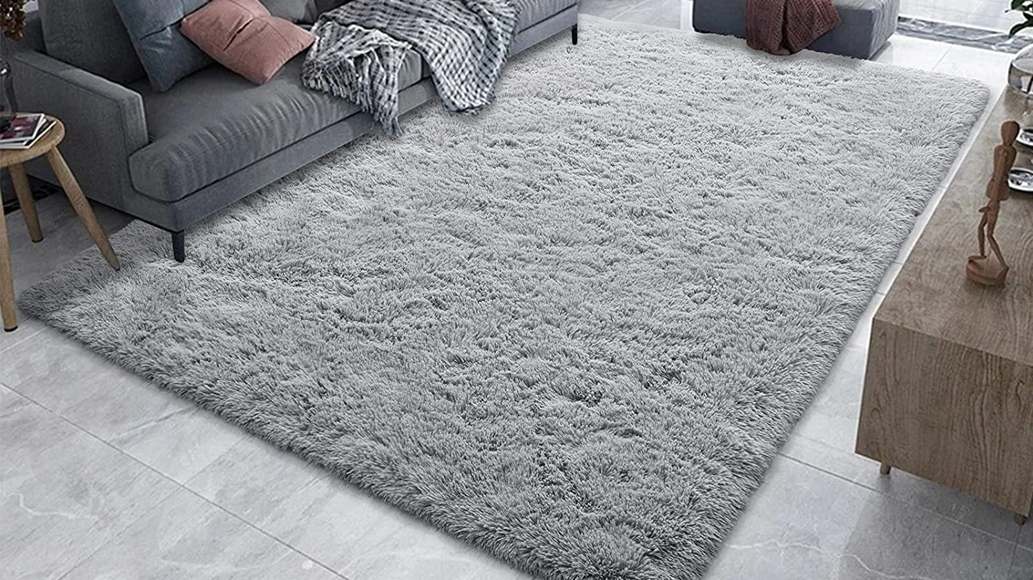 Modern Luxury Shaggy Rug Room Indoor Mat Area Rugs 9 X 12 Fluffy Carpet