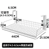 Widened hooks, white upgraded extra-large adjustable version