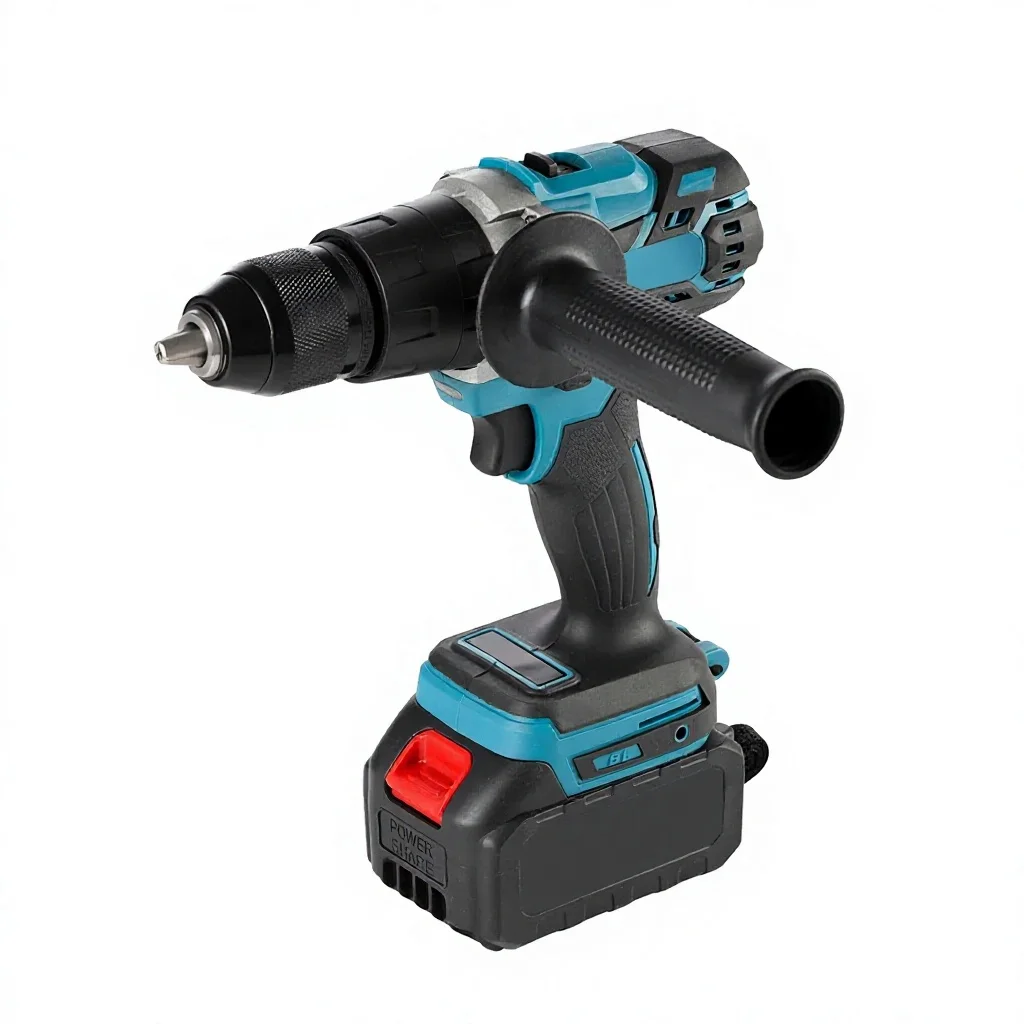 21V Brushless Cordless Hammer Drill with Keyless Chuck