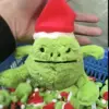 25th Christmas hat Richie Rain Frog keychain(9cm)