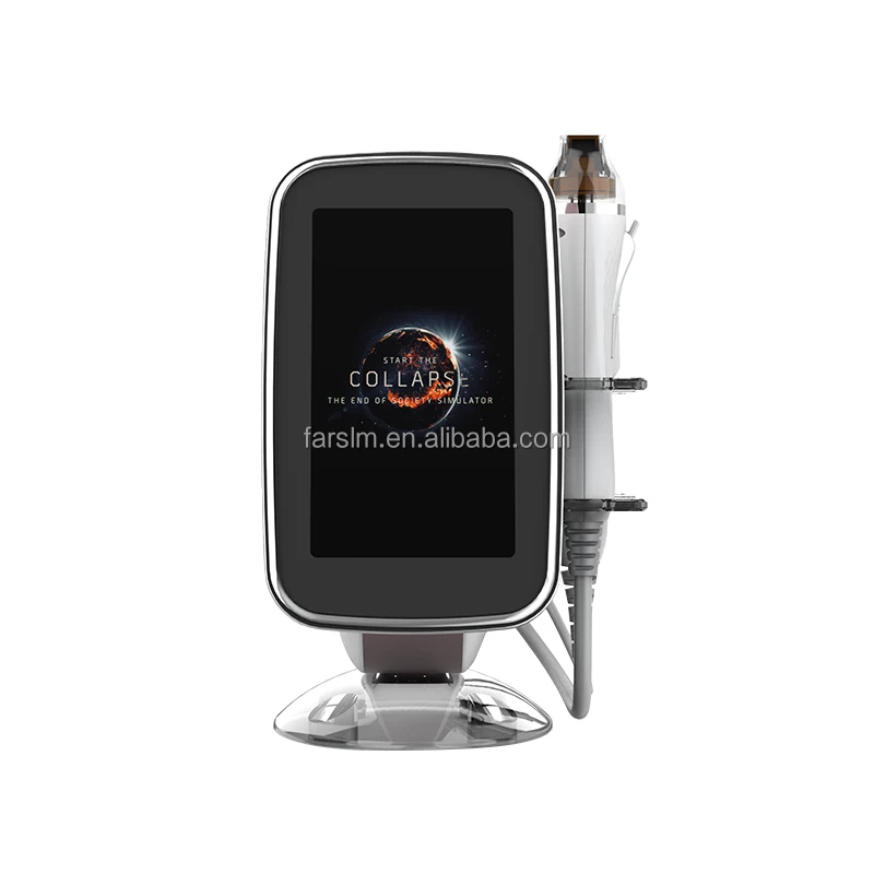 2 в 1 Золотая радиочастотная машина для удаления шрамов от прыщей золотого затягивания кожи с 10-контактным 25pin 64pin Nanow