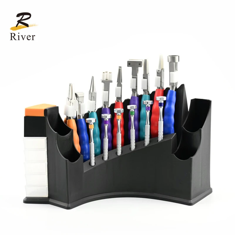 Оптический нержавеющая сталь очки плоскогубцы Набор отверток кадров ящик для инструментов очки комплект для ремонта